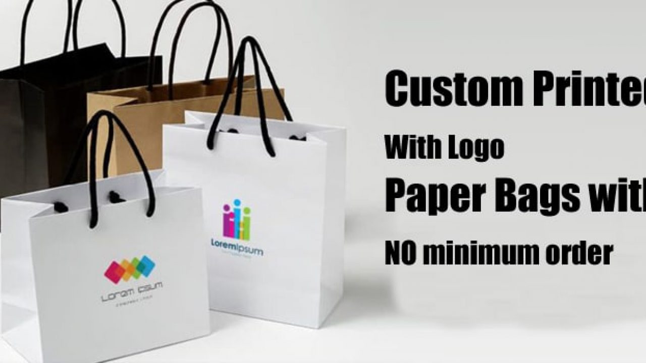 Custom printed Shopping bags - Customized Printed Paper bags