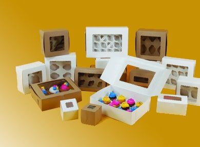 Wholesale and Bulk Cupcake Sweet Boxes