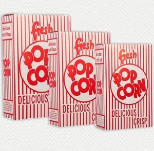 Wholesale Popcorn Boxes Packaging Popcorn Bags