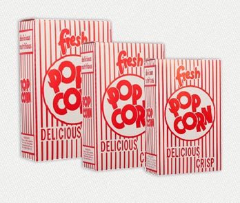 Wholesale Popcorn Boxes Packaging Popcorn Bags