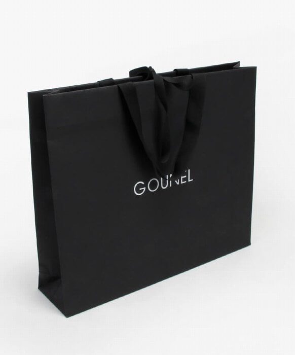 Black paper carrier bags wholesale Kraft Paper Bags