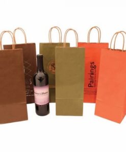 Bottle Paper Carry Bags Wholesale