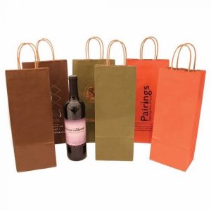 Bottle Paper Carry Bags Wholesale