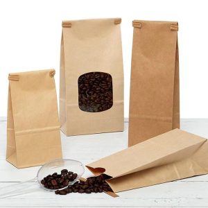 Kraft Coffee Paper Bags Wholesale, Bulk Candy Paper Bags