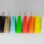 Coloured Paper Carrier Bags, Wholesale Color Paper Carry Bag