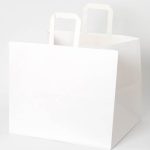 Folded Handle Wide Base Paper Bags