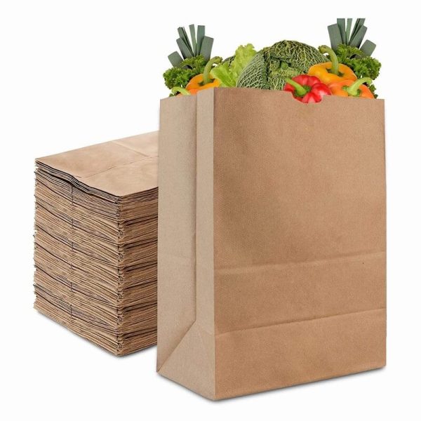 Wholesale Brown Grocery Paper Bag Bulk