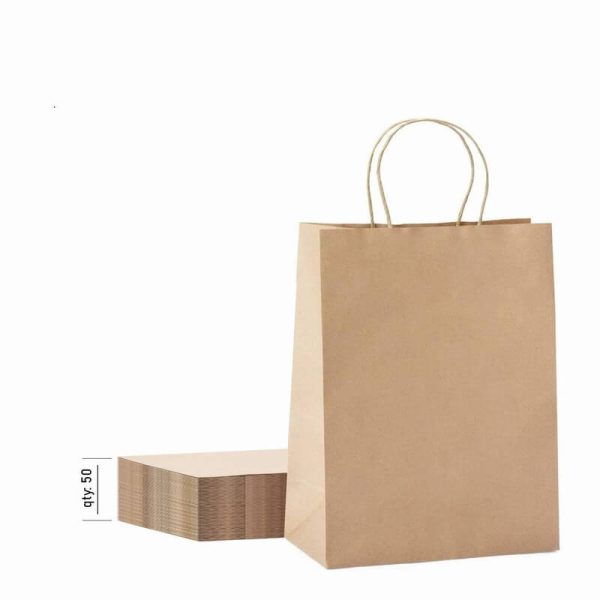 Heavy Duty Paper Bags with Handles Wholesale