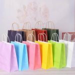 Paper Bags with Handles Bulk, Wholesale Paper Carrier Bags