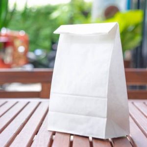 White Brown Paper Lunch Bags Bulk carrier bags
