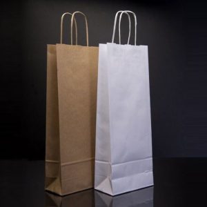Twisted Handle Bottle Bags Wholesale, twist handle bottle Carry bags