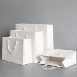 White Kraft Rope Handle Paper Bags