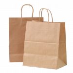 Brown Paper Carrier Bags Wholesale Bulk brown Kraft Bags